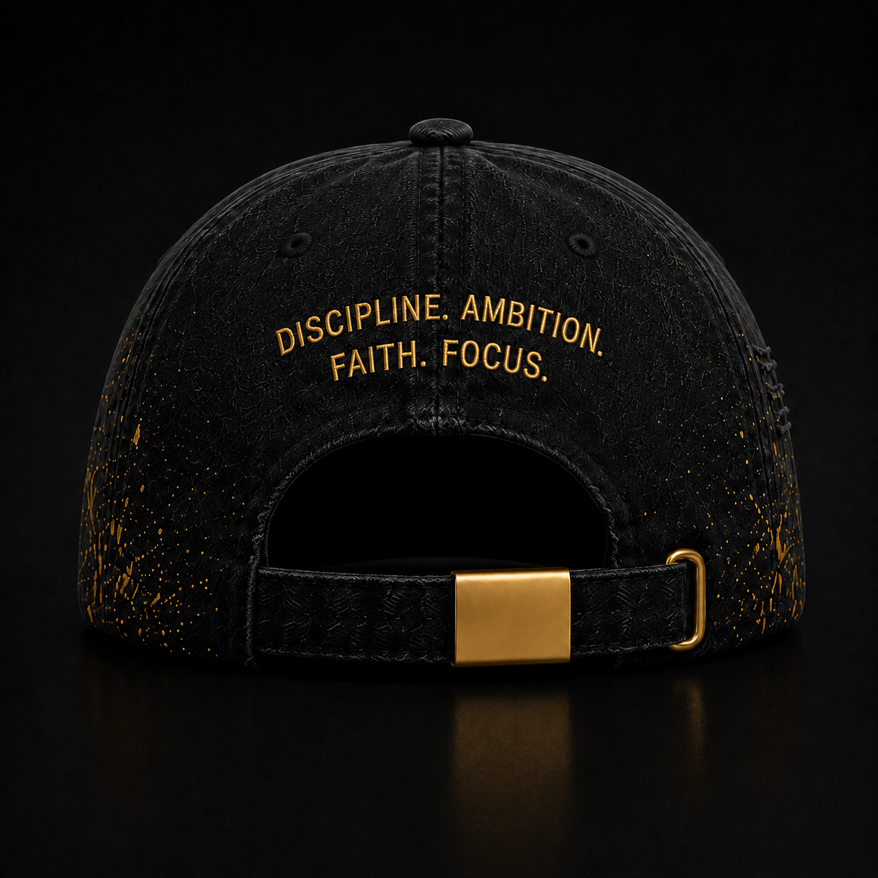 NO FLAT PURSES™ Limited Edition Distressed Hat